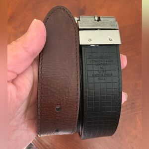 Tommy Bahama Leather Reversible Belt Mens XL Casual